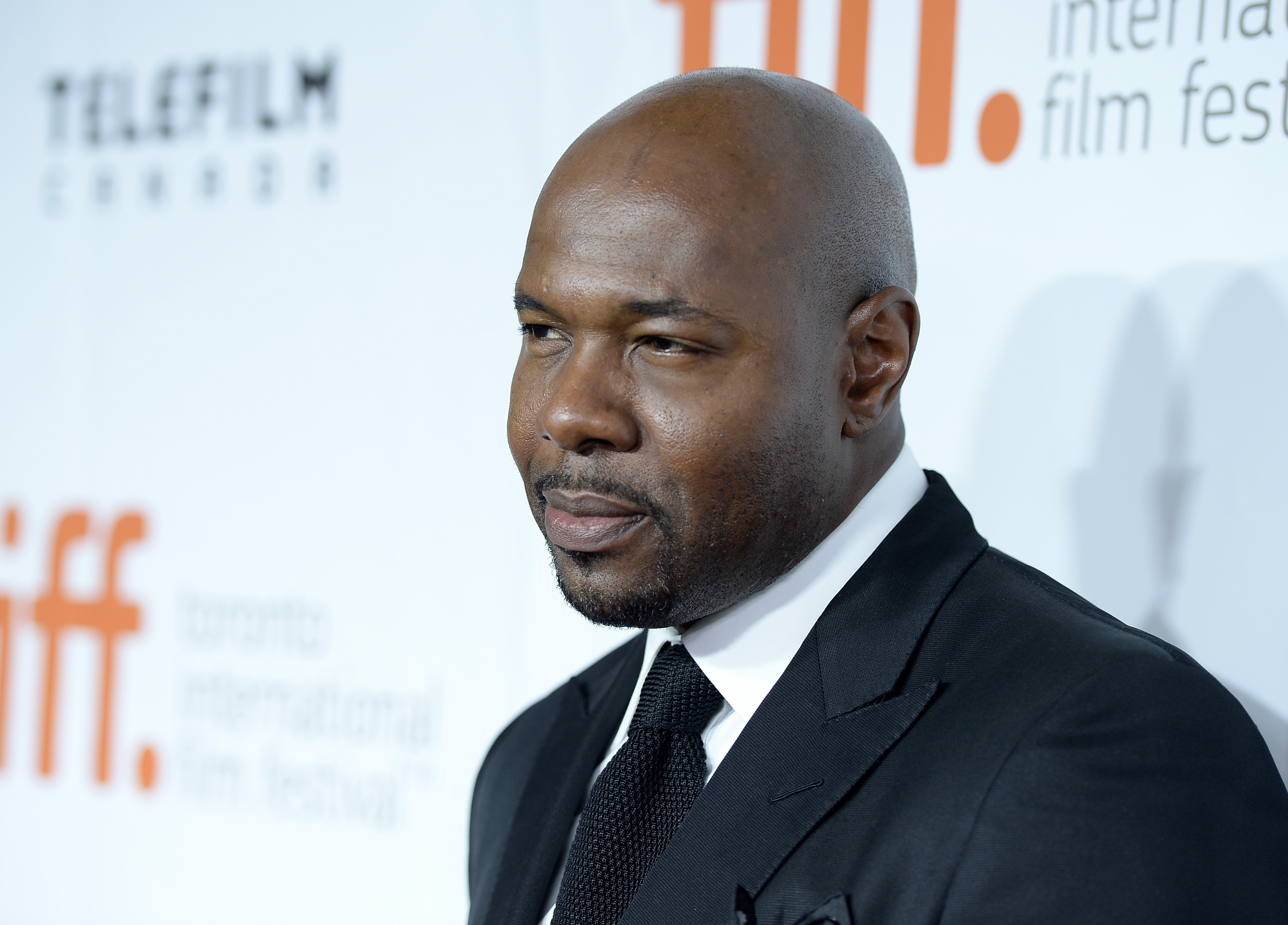 TORONTO, ON - SEPTEMBER 07:  Director Antoine Fuqua attends "The Equalizer" premiere during the 2014 Toronto International Film Festival at Roy Thomson Hall on September 7, 2014 in Toronto, Canada.  (Photo by George Pimentel/WireImage,)