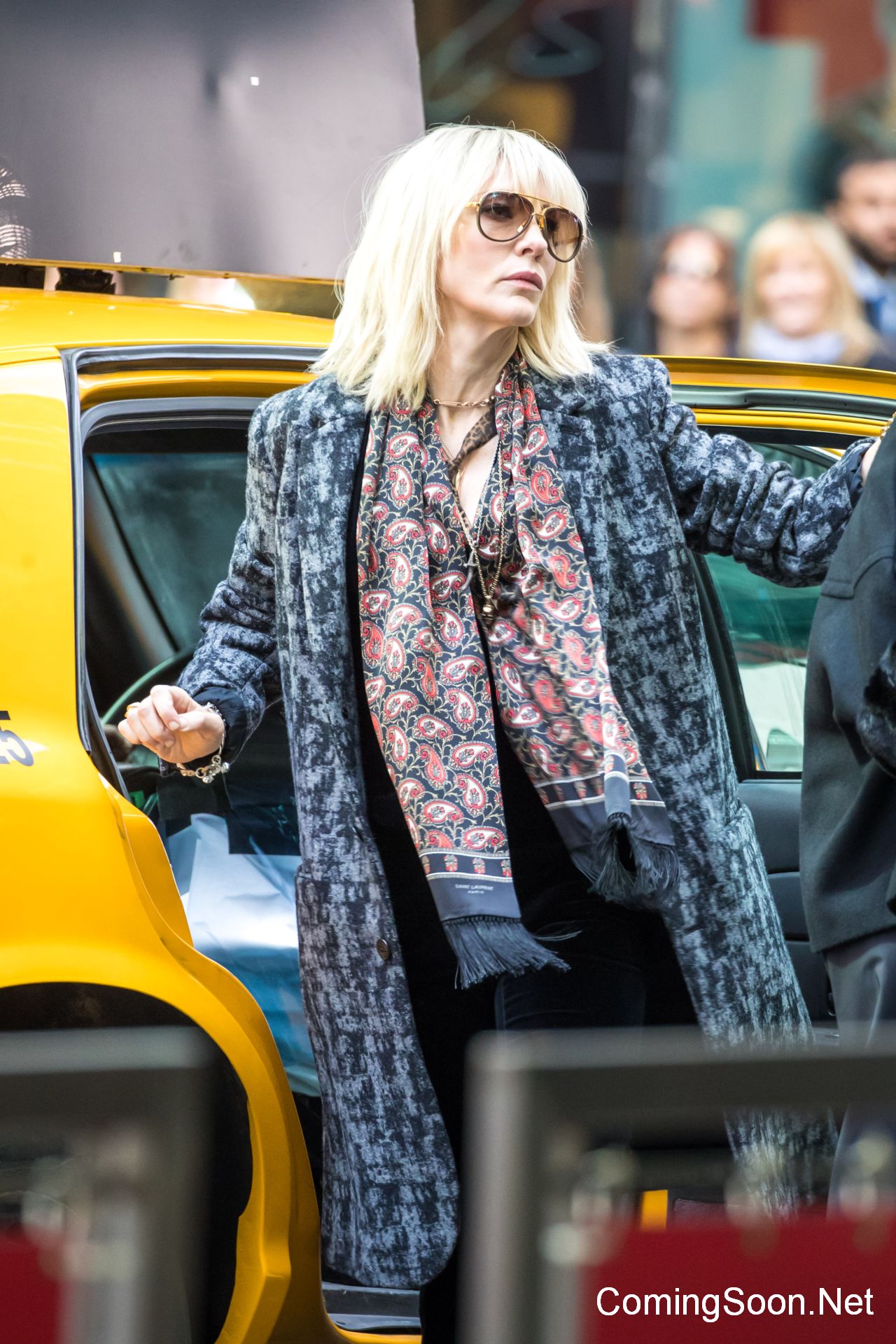 'Ocean's Eight' filming in Midtown New York Featuring: Cate Blanchett Where: NY, New York, United States When: 26 Oct 2016 Credit: WENN.com