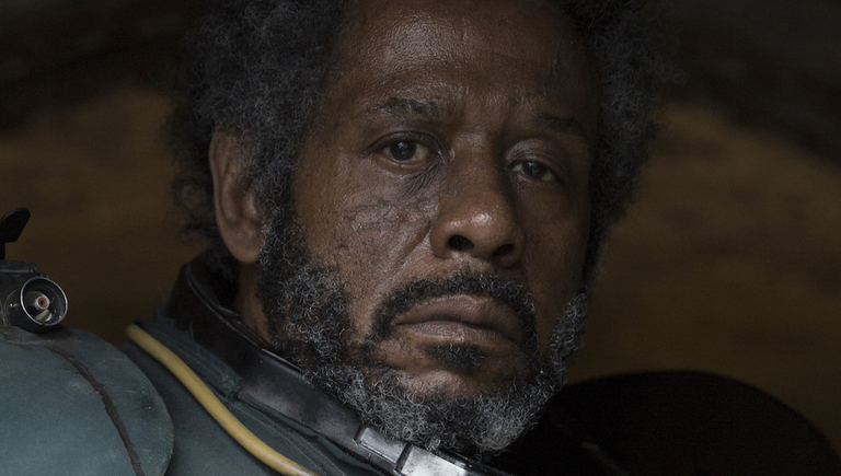 Rogue One: A Star Wars Story Saw Gerrera (Forest Whitaker) Ph: Giles Keyte ©Lucasfilm 2016 LTD.
