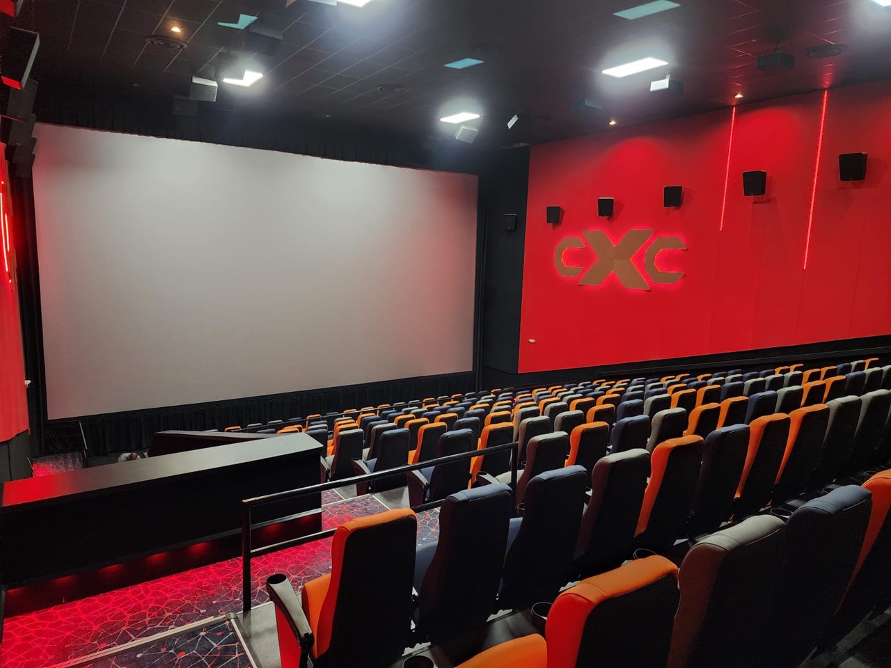 Uno de los formatos de la nueva sala de cine en Las Piedras es CXC. (Suministrada)